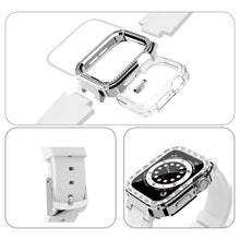 Заредете изображение във визуализатора на галерията – Kingxbar Strarry strap with case for Apple Watch 40 / 41mm white - TopMag

