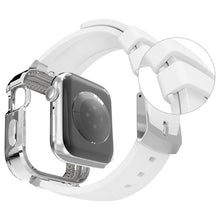 Заредете изображение във визуализатора на галерията – Kingxbar Strarry strap with case for Apple Watch 40 / 41mm white - TopMag
