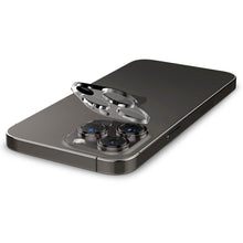 Заредете изображение във визуализатора на галерията – Spigen OPTIK.TR CAMERA PROTECTOR 2-PACK IPHONE 14 PRO / 14 PRO MAX CRYSTAL CLEAR COVER
