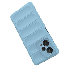 Заредете изображение във визуализатора на галерията – Magic Shield Case for Xiaomi Redmi Note 12 Pro+ flexible armored cover light blue
