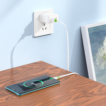 Заредете изображение във визуализатора на галерията – Borofone Cable BX89 Union - USB to Type C - 3A 1 metre white-green
