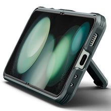 Заредете изображение във визуализатора на галерията – Spigen TOUGH ARMOR PRO GALAXY Z Flip 5 ABYSS GREEN
