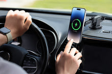 Заредете изображение във визуализатора на галерията – Amazing Thing Car holder Explorer Pro Mag with Magsafe charger TP15WMB to dashboard and air vent black
