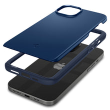 Заредете изображение във визуализатора на галерията – Spigen Thin Fit case for iPhone 15 - blue
