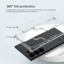 Заредете изображение във визуализатора на галерията – Nillkin Nature Pro TPU Case for Samsung Galaxy S23 Ultra transparent
