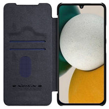 Заредете изображение във визуализатора на галерията – Nillkin Qin Leather Pro Case for Samsung Galaxy A54 5G Flip Cover Camera Cover Black
