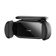 Заредете изображение във визуализатора на галерията – Baseus Steel Cannon Pro solar automatic cockpit car holder black (SUGP010001)
