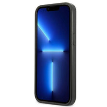 Заредете изображение във визуализатора на галерията – Original faceplate case KARL LAGERFELD KLHCP13STUOK for iPhone 13 MINI (Multipink IK / black)
