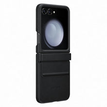 Заредете изображение във визуализатора на галерията – PU leather case for Samsung Galaxy Z Flip 5 - black
