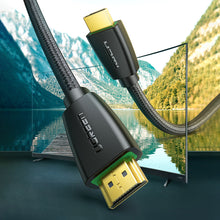 Заредете изображение във визуализатора на галерията – Ugreen HDMI 2.0 4K UHD cable 3m black (HD118)
