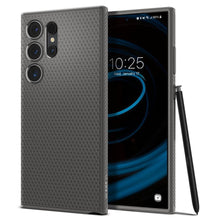 Заредете изображение във визуализатора на галерията – SPIGEN Liquid Air case for SAMSUNG S24 ULTRA marble grey
