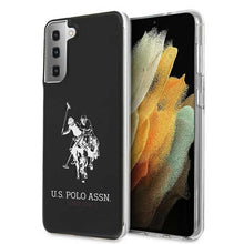 Заредете изображение във визуализатора на галерията – Оригинален гръб US Polo за samsung s21 plus (shiny big logo / black) - TopMag
