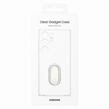 Заредете изображение във визуализатора на галерията – Samsung Clear Gadget Case case devide cover ring holder stand transparent (EF-XS918CTEGWW)
