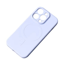 Заредете изображение във визуализатора на галерията – iPhone 13 Silicone Case Magsafe - light blue
