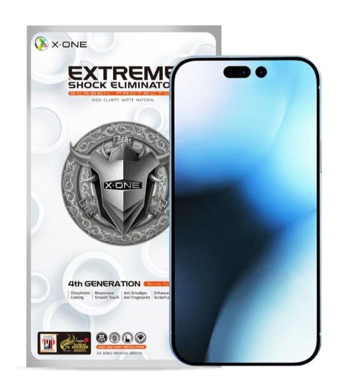 X-ONE Extreme Shock Eliminator 4th gen. Privacy - for iPhone 15 Pro