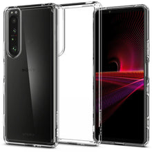 Заредете изображение във визуализатора на галерията – Spigen ULTRA HYBRID SONY XPERIA 1 III CRYSTAL CLEAR
