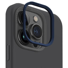 Заредете изображение във визуализатора на галерията – Uniq Lino Hue iPhone 15 Pro 6.1" case Magclick Charging gray/charcoal gray
