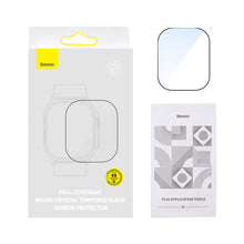 Заредете изображение във визуализатора на галерията – Baseus tempered glass for Apple Watch Ultra 49mm transparent + cleaning kit
