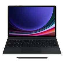 Заредете изображение във визуализатора на галерията – Samsung Galaxy Tab S9+ Samsung Book Cover Keyboard Slim - Black
