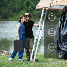 Заредете изображение във визуализатора на галерията – Choetech solar charger 100W foldable USB C, 2x USB PD QC black (SC009-V2)
