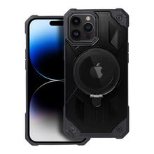 Заредете изображение във визуализатора на галерията – Armor Mag Cover case compatible with MagSafe for IPHONE 14 PRO black
