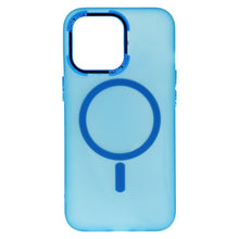 Заредете изображение във визуализатора на галерията – Magnetic Frosted Case for Iphone 15 Blue
