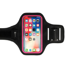 Заредете изображение във визуализатора на галерията – Armband SLIM Type 2 Case for Iphone 11/11Pro/12/12Pro/13/13Pro/14/14 Pro/Samsung S20/S21/S22/S23 (5,5 Inches) Black-pink
