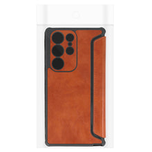 Заредете изображение във визуализатора на галерията – Razor Leather Book Case for Samsung Galaxy A52/A52S brown
