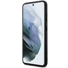 Заредете изображение във визуализатора на галерията – Original faceplate case BMW BMHCS23M22RDPK for SAMSUNG S23 Plus (Textured and Big Logo Stripe / black)
