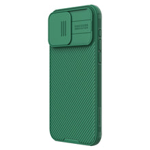 Заредете изображение във визуализатора на галерията – Nillkin CamShield Pro Magnetic Case for iPhone 15 Pro with camera cover - green
