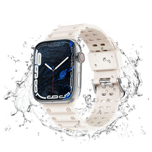 Заредете изображение във визуализатора на галерията – Strap Triple Protection strap for Apple Watch SE, 8, 7, 6, 5, 4, 3, 2, 1 (41, 40, 38 mm) bracelet bracelet beige

