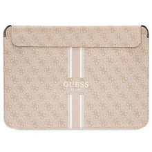 Заредете изображение във визуализатора на галерията – Guess case GUCS16P4RPSP 16" pink/pink 4G Printed Stripes
