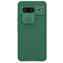 Заредете изображение във визуализатора на галерията – Nillkin CamShield Pro Case with Camera Cover for Google Pixel 8 - Green
