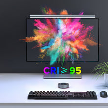 Заредете изображение във визуализатора на галерията – Elesense office wirelessly controlled LED lamp monitor lighting black (E1129)
