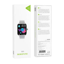Заредете изображение във визуализатора на галерията – Borofone Smartwatch BD5 silver
