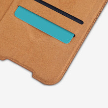 Заредете изображение във визуализатора на галерията – Nillkin Qin Leather Flip Wallet Case for Samsung Galaxy A34 5G | Brown
