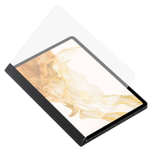 Заредете изображение във визуализатора на галерията – Note View Cover for Samsung Galaxy Tab S8 black (EF-ZX700PBEGEU)
