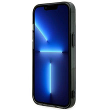 Заредете изображение във визуализатора на галерията – BMW BMHMP14SHCRS iPhone 14 6.1" case transparent hardcase Silver Ring MagSafe
