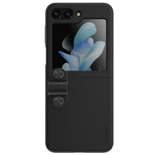 Заредете изображение във визуализатора на галерията – Nillkin Flex Flip Case with Hanger and Stand for Samsung Galaxy Z Flip 5 - Black
