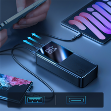 Заредете изображение във визуализатора на галерията – Joyroom power bank 22.5W 30000mAh PD QC3.0 AFC black (JR-QP193)
