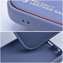 Заредете изображение във визуализатора на галерията – LEATHER Case for IPHONE 15 PLUS blue
