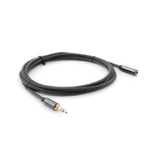 Заредете изображение във визуализатора на галерията – Wozinsky mini jack extension cable (female-male) AUX extension 5 m black
