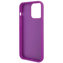 Заредете изображение във визуализатора на галерията – Guess Disco Metal Script case for iPhone 15 Pro Max - pink
