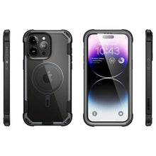 Заредете изображение във визуализатора на галерията – Supcase IBLSN ARES MAG MAGSAFE IPHONE 15 PRO MAX BLACK
