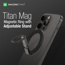 Заредете изображение във визуализатора на галерията – Amazing Thing Ring Titan Mag Magnetic holder stand IGTMBK black
