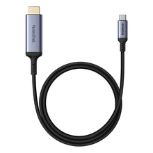 Заредете изображение във визуализатора на галерията – Baseus BS-OH064 8K 60Hz USB-C - HDMI cable 1.5m - black

