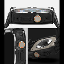 Заредете изображение във визуализатора на галерията – Ringke Fusion-X Guard 2-in-1 Set Armored Case for Apple Watch Ultra 49 mm with Strap Sport Band Bracelet White
