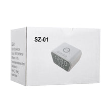 Заредете изображение във визуализатора на галерията – Wirelles charger 15w cfnz01 with watch and thermometer white
