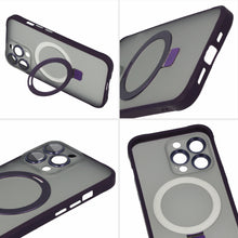 Заредете изображение във визуализатора на галерията – Tel Protect Magical Magsafe Stand Case for Iphone 11 Pro purple
