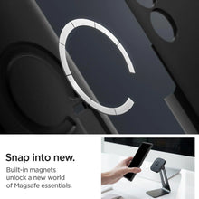 Заредете изображение във визуализатора на галерията – Spigen Tough Armor MagSafe case for Samsung Galaxy S24 Ultra - black
